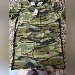 New Mix Green Camouflage Top